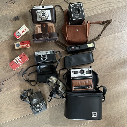 Job lot vintage - cameras, kodak