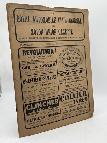 1908 rac royal automobile club - 1908,