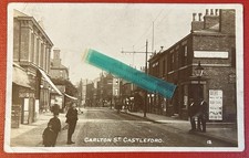 CASTLEFORD, CARLTON STREET, YORKSHIRE RP PUBL BRAMLEY, POSTED LEEDS 1912
