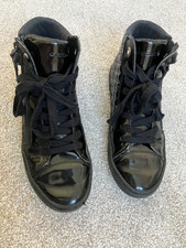 Geox Respira Girl's/Ladies Black Boots laces/zip size 2.5 Preloved