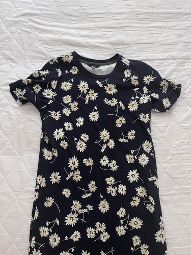Joules cotton dress navy with - joules,