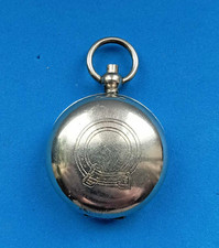 Antique Victorian Silver Plated Sovereign Holder Case circa 1890