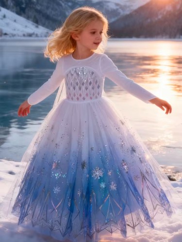 Girls snow elsa frozen - elsa, fancy