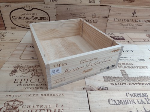 Wooden wine box - wooden, crate