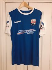 Montrose Football Club Match Worn Shirt No 10 with League 1 Patches 40" Chest