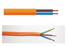 Orange 2 & 3 Core Flex Cable