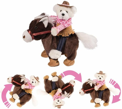 Flipping bucking bronco plush - bucking,