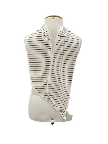 Vtg vera silk scarf white - silk,