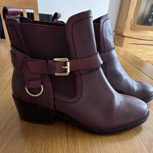 Carvela burgundy leather - burgundy,