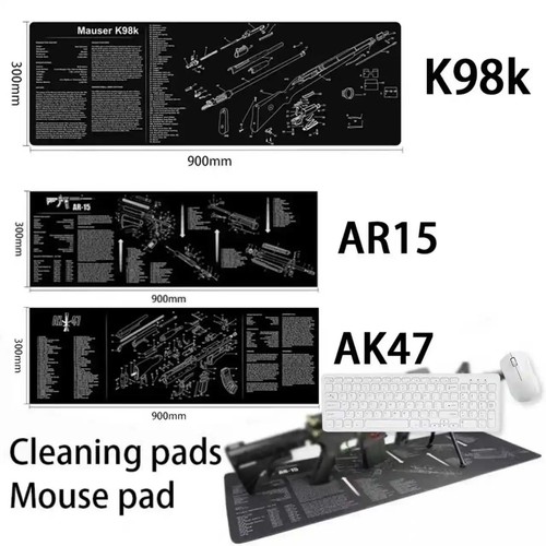 Gun mat rubber cleaning - mat,