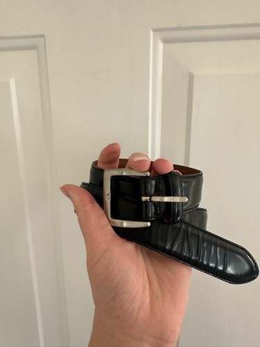 Coach black leather - black,