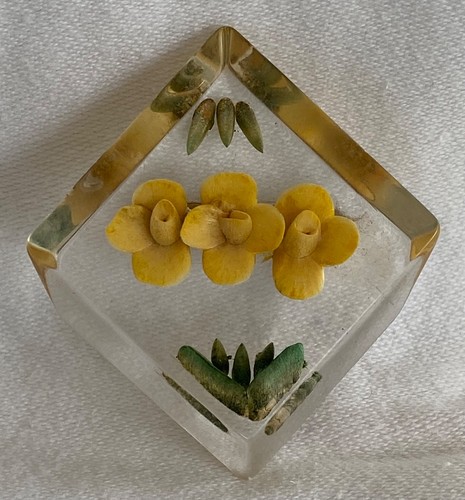 Reverse carved lucite - reverse,