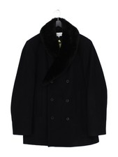 Reiss Men's Coat XL Black Wool