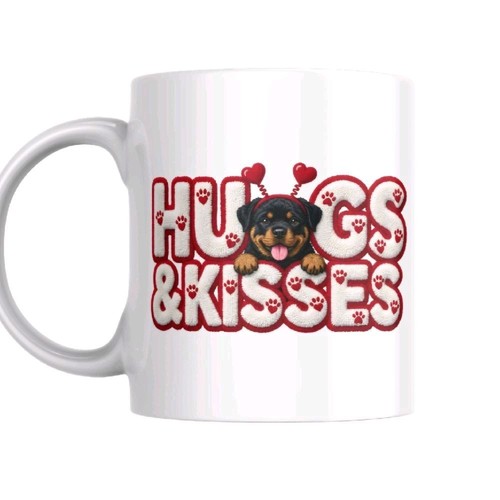 Rottweiler dog mug - office, work