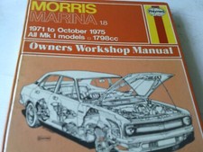 Morris Marina Workshop Manual