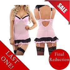 Sexy Pink Dress Babydoll