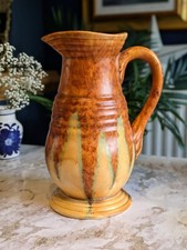 HUGE Arts and Crafts Beswick Ware Pitcher Jug 1930's