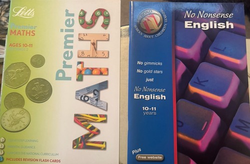 English maths practice books - english, &