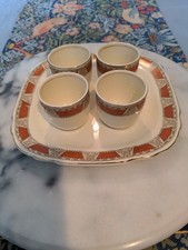 Set of 4 Grindley England Egg