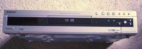 Sony rdr gx500 dvd recorder - sony, rdr-gx500