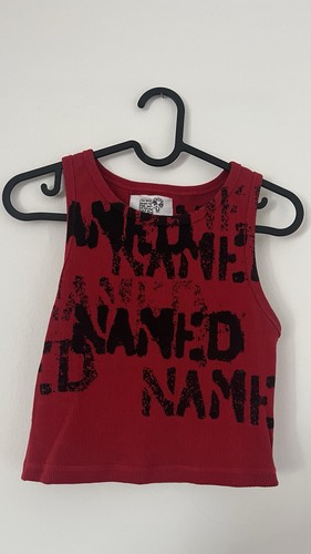 Named collective red vest top - named,