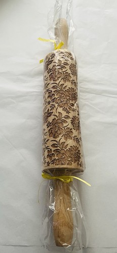 Beautiful embossed flower - embossed,