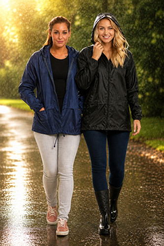 Womens big sizes raincoat - womens,
