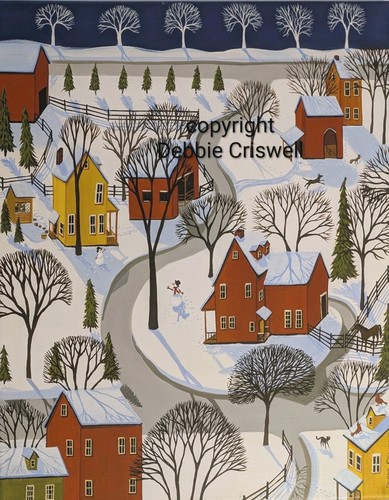 Original painting folk art - folk,