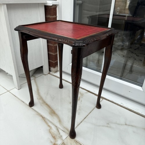 Vintage brown table side - vintage,