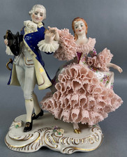 MZ Irish Dresden Lace Figurine