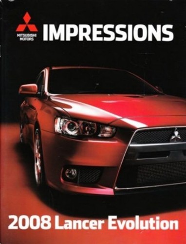 2008 mitsubishi lancer evo - mitsubishi,