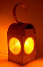 VINTAGE CHALWYN ROAD TRAFFIC RAILWAY ELECTRIC LANTERN LAMP