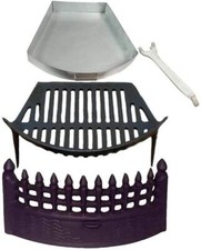 Castle Fire Front, Grate and