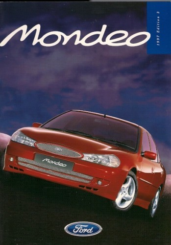 Ford mondeo 1997 market - mondeo, 1997-98