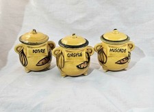 Vintage French Majolica Spice