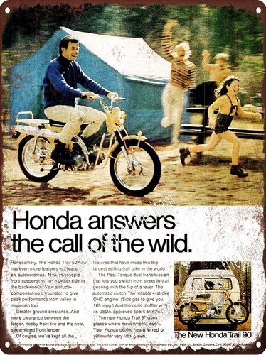 1969 honda yellow ct90 - honda,