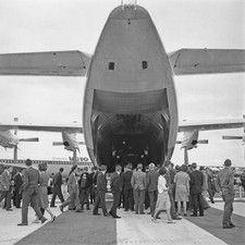 An RAF Short Belfast C1 of