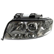 Headlight Audi A6 1997 - 2005 Left Passenger Side NS Headlamp TYC 20-B008-05-2B