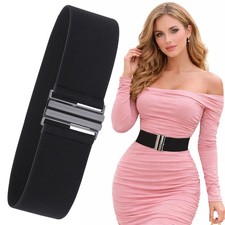 Vintage Elastic Wide Waist
