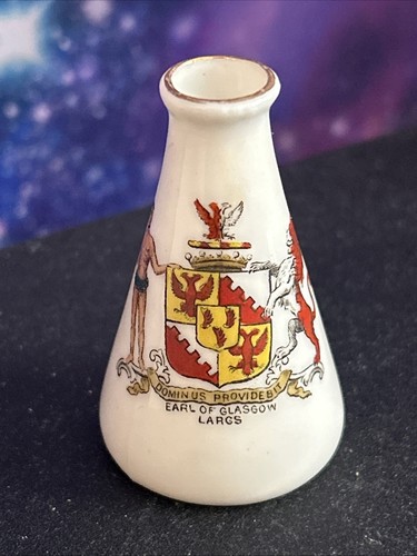 Largs crested goss china - crested,