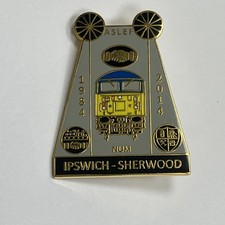 Miners Strike Badge Ipswich Aslef - Sherwood Num