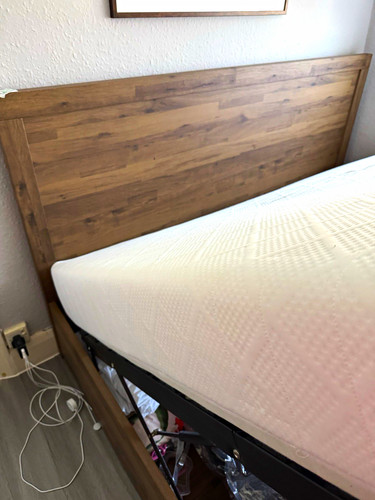 Wood effect brown double - effect,