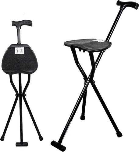 Folding walking stick with - stick,