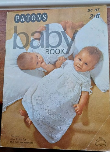 Vintage 1960 patons baby - vintage,