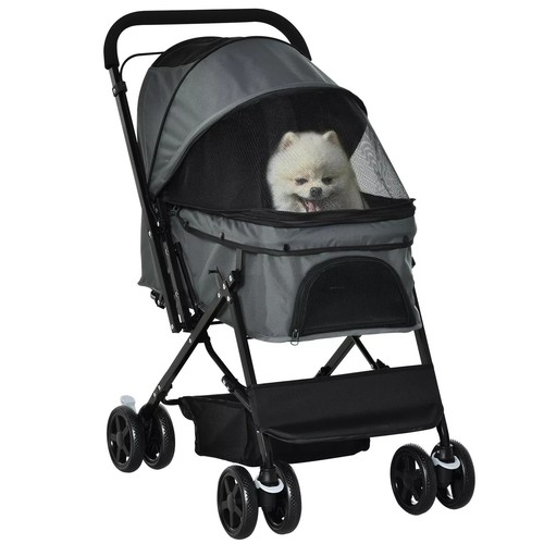 Pawhut pet stroller dog - pawhut,