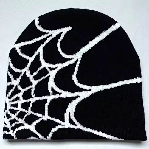 Spider man black white knit - spider-man, black/white