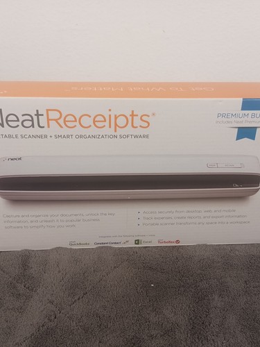 Neat receipts mobile scanner - scanner, &