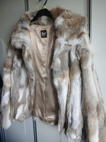 Ladies real rabbit fur jacket - ladies,