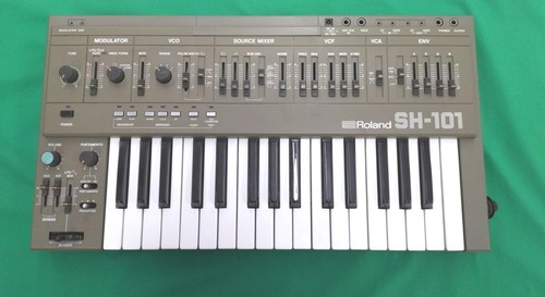 Roland 101 gray analog - roland, sh-101