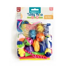 24 COLOURFUL CAT KITTEN TOYS